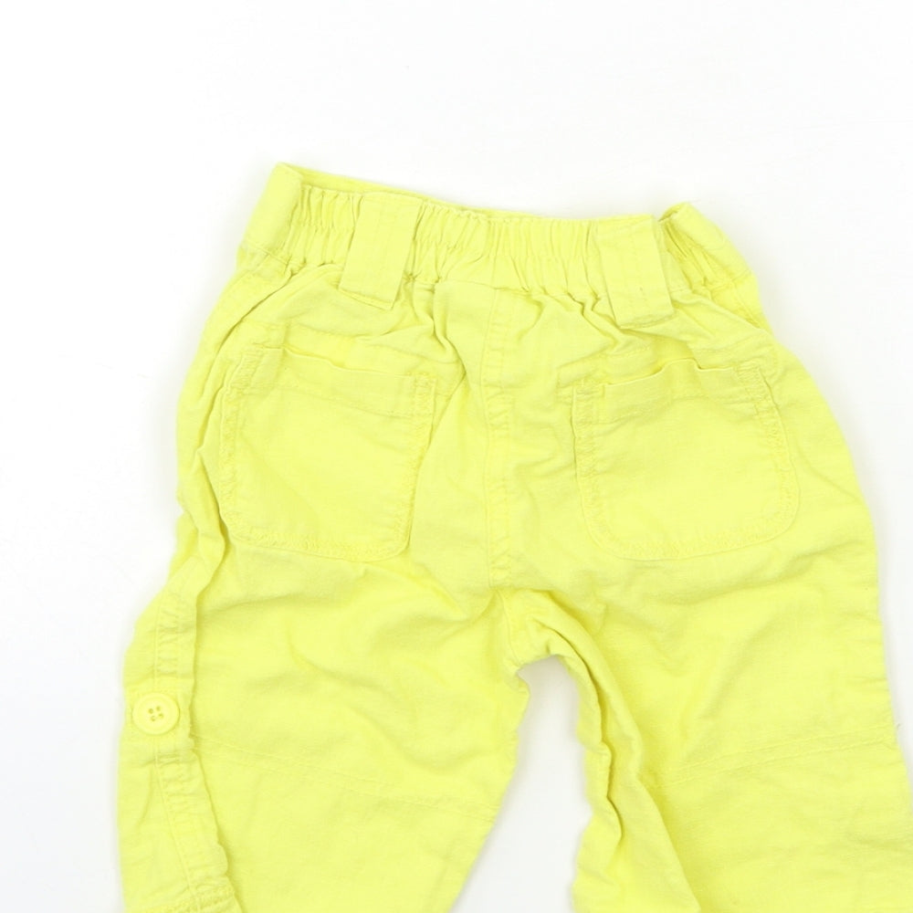 NEXT Baby Yellow   Track Pants Trousers Size 12-18 Months
