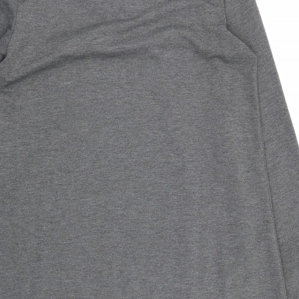 zanza Womens Grey   T-Shirt Dress  Size XL
