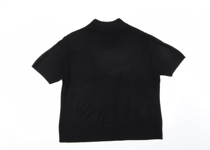 Womens UK Size L Alexandra Black Pullover Jumper