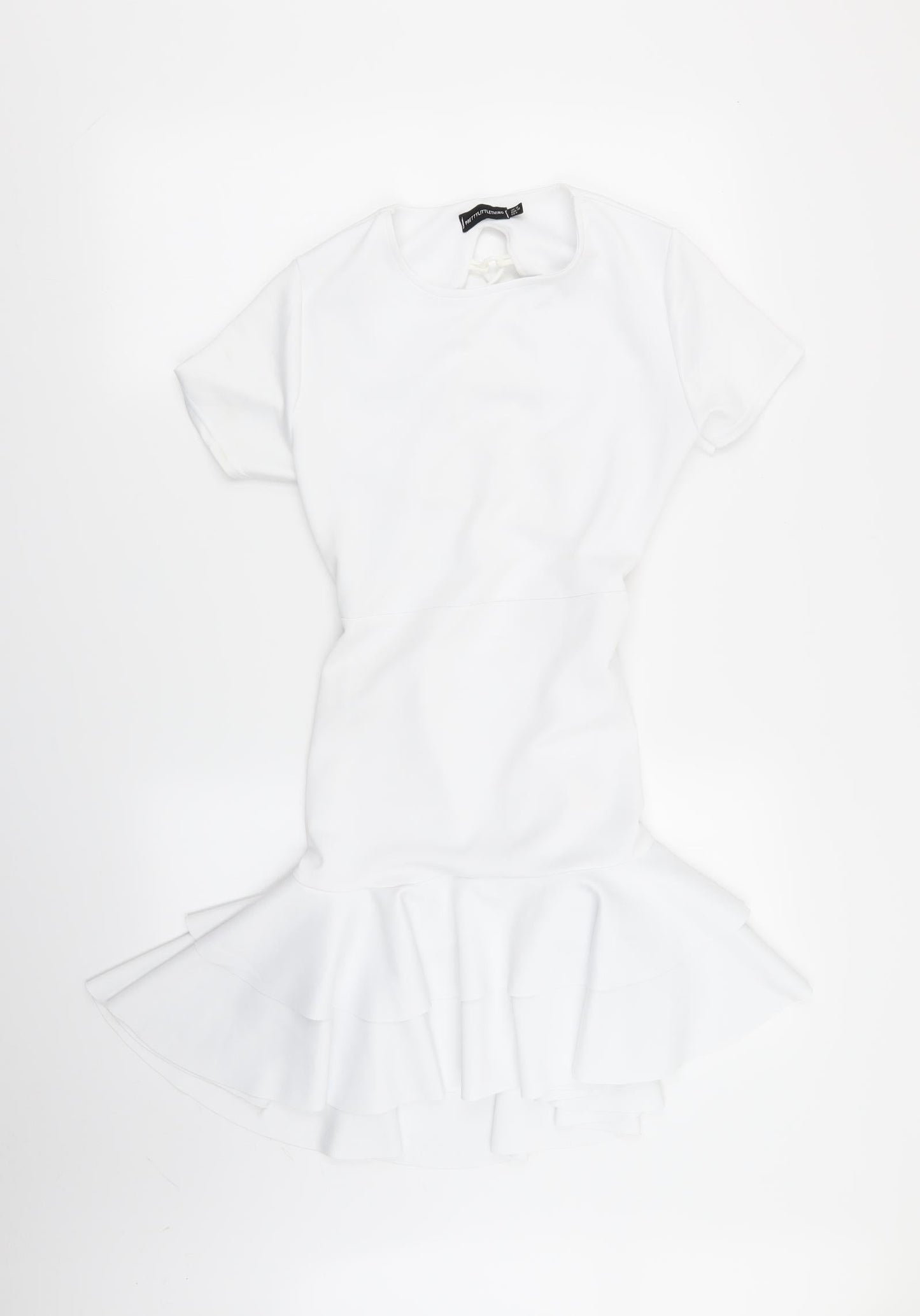 PLT Womens White   Fit & Flare  Size 10