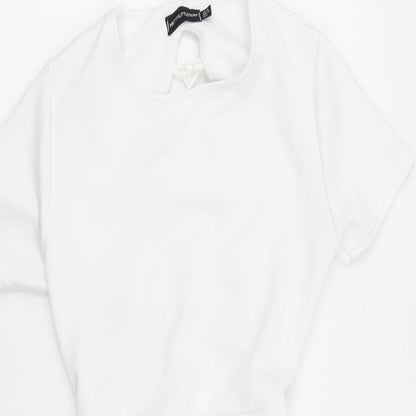 PLT Womens White   Fit & Flare  Size 10