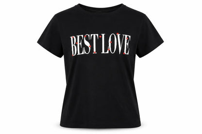Womens UK Size S Pull&Bear Black Basic T-Shirt