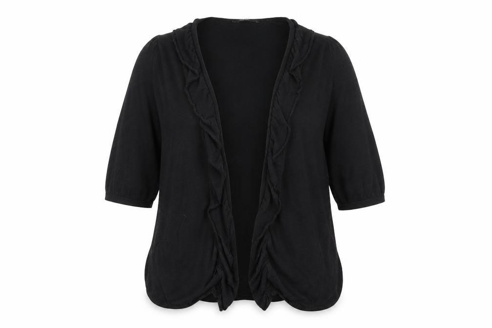 Womens UK Size 12 Asda George Black Cardigan Jumper