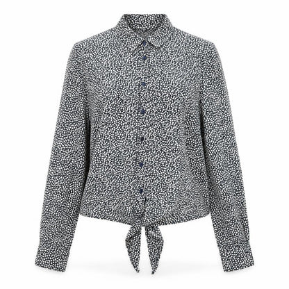 Womens UK Size 8 H&M Multicoloured Basic Button-Up