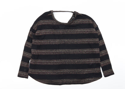Womens UK Size 8 NEXT Multicoloured Basic T-Shirt