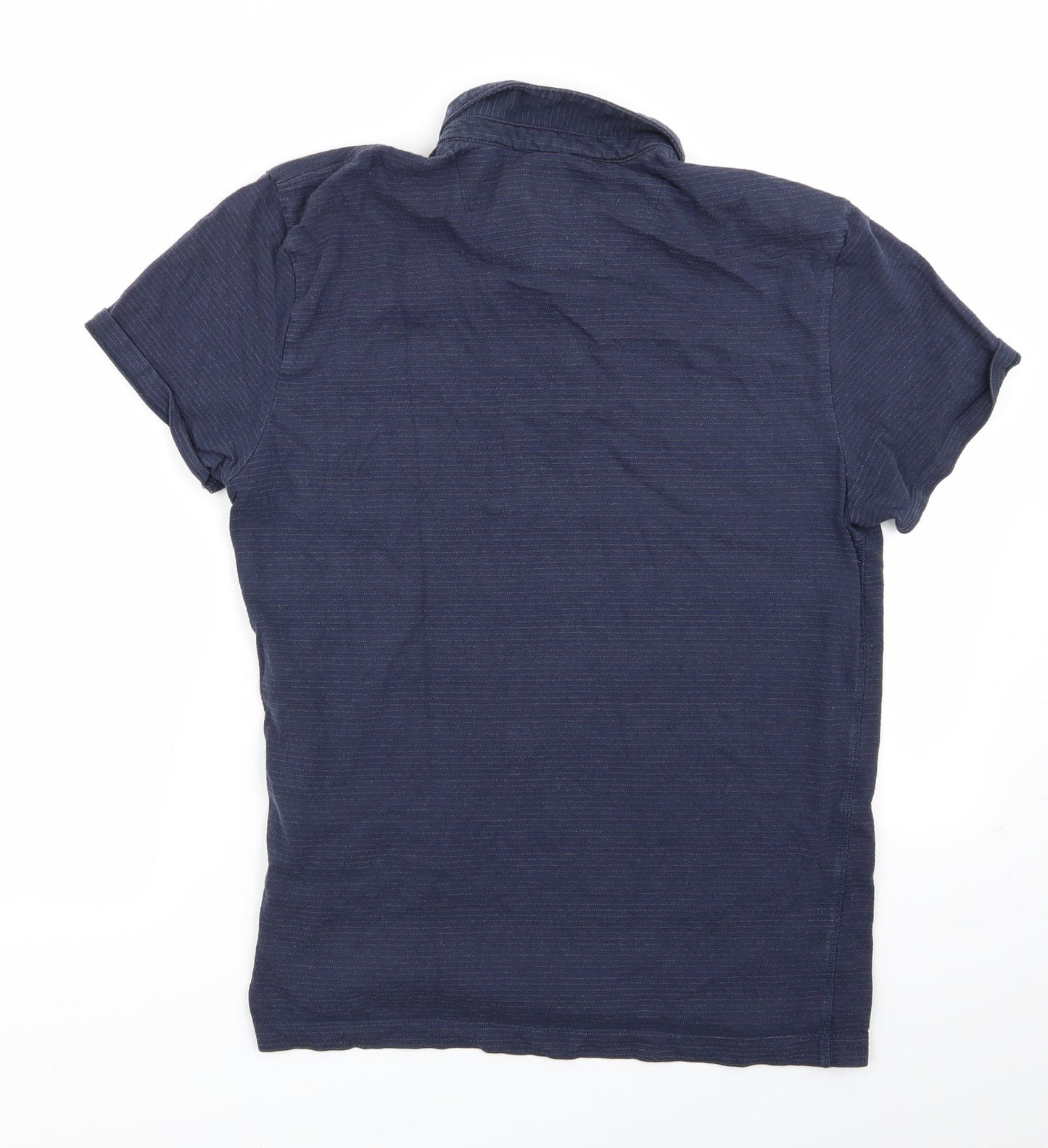 F&F Mens Blue    Polo Size M