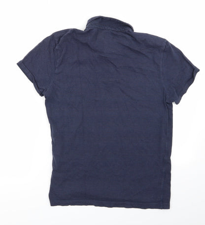 F&F Mens Blue    Polo Size M