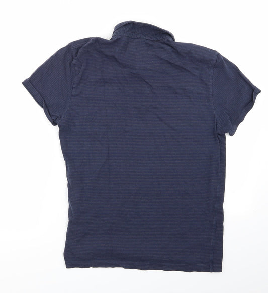 F&F Mens Blue    Polo Size M