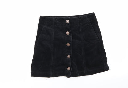 FOREVER 21 Womens Black   Mini Skirt Size S