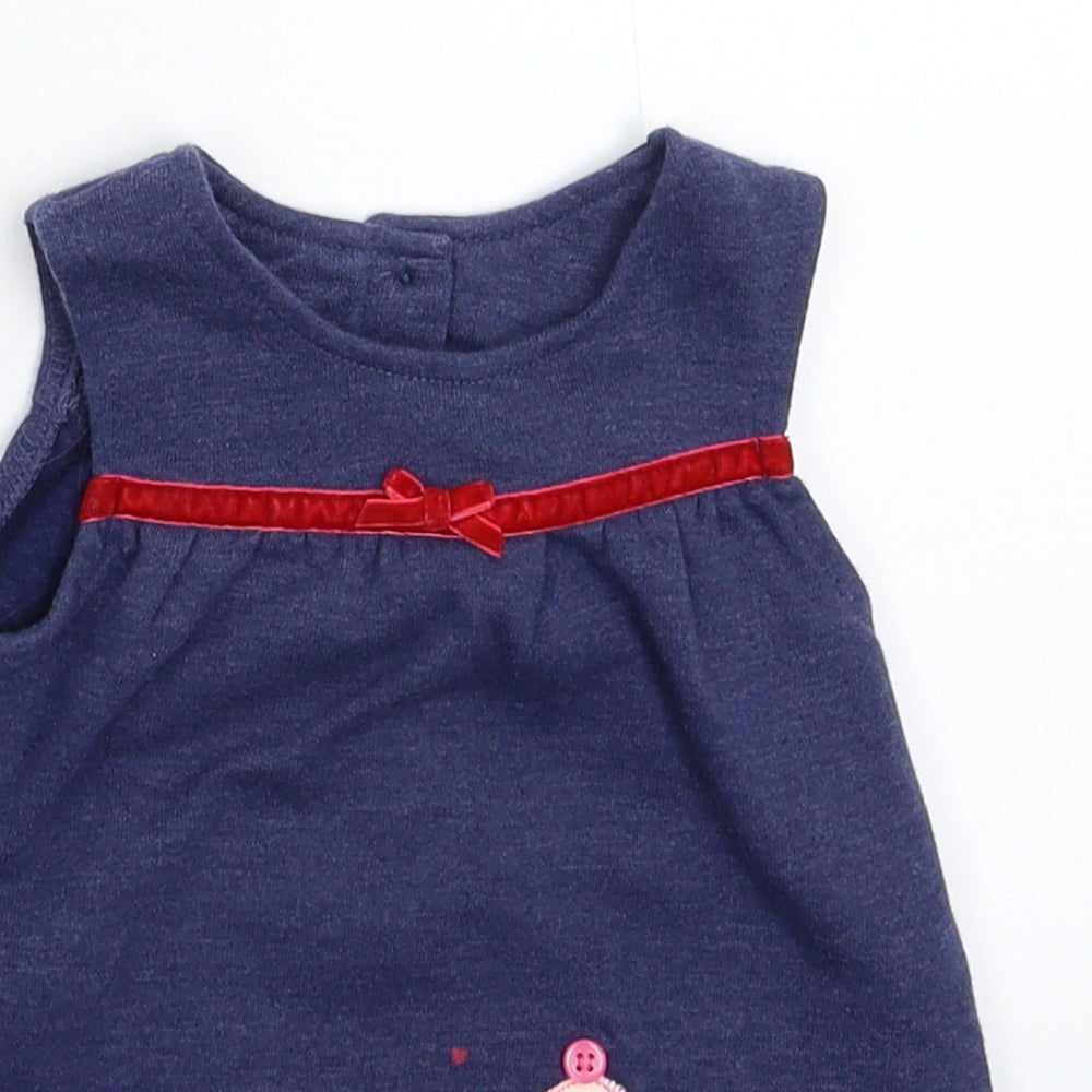 George Girls Blue   Fit & Flare  Size 3-6 Months