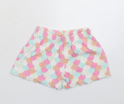 George Baby Multicoloured Geometric  Babydoll Sleep Shorts Size 12-18 Months