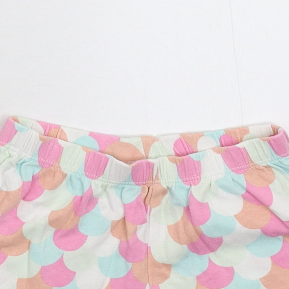 George Baby Multicoloured Geometric  Babydoll Sleep Shorts Size 12-18 Months
