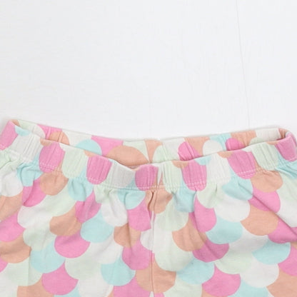 George Baby Multicoloured Geometric  Babydoll Sleep Shorts Size 12-18 Months