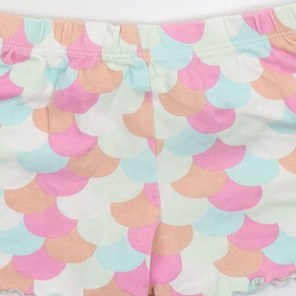 George Baby Multicoloured Geometric  Babydoll Sleep Shorts Size 12-18 Months