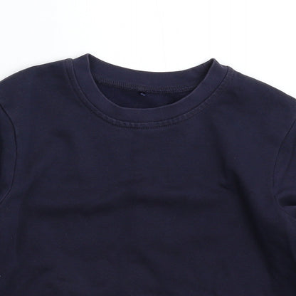 George Boys Blue   Pullover Sweatshirt Size 7-8 Years
