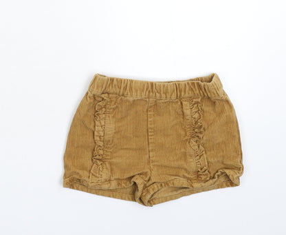 TU Baby Brown  Corduroy Cropped Trousers Size 18-24 Months  - Shorts