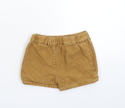 TU Baby Brown  Corduroy Cropped Trousers Size 18-24 Months  - Shorts