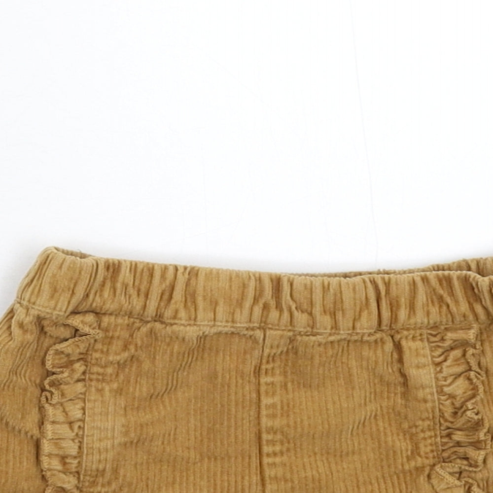 TU Baby Brown  Corduroy Cropped Trousers Size 18-24 Months  - Shorts