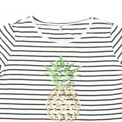 Womens UK Size XL Only Multicoloured Basic T-Shirt