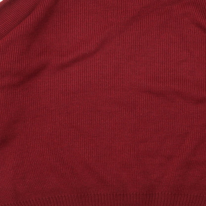 NICO Mens Red   Pullover Sweatshirt Size L