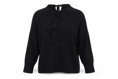 Womens UK Size 12 F&F Black Pullover Jumper