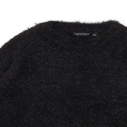 Dorothy Perkins Womens Black   Pullover Jumper Size M