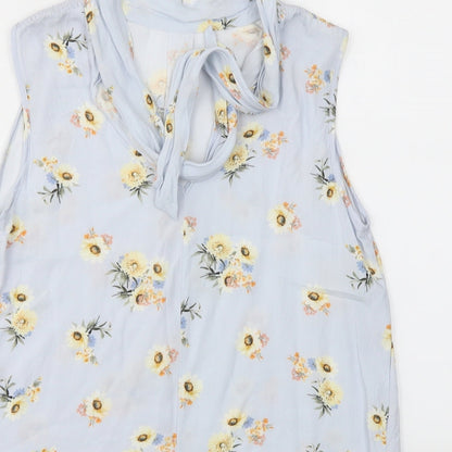 Dorothy Perkins Womens Multicoloured Floral  Basic Blouse Size 10
