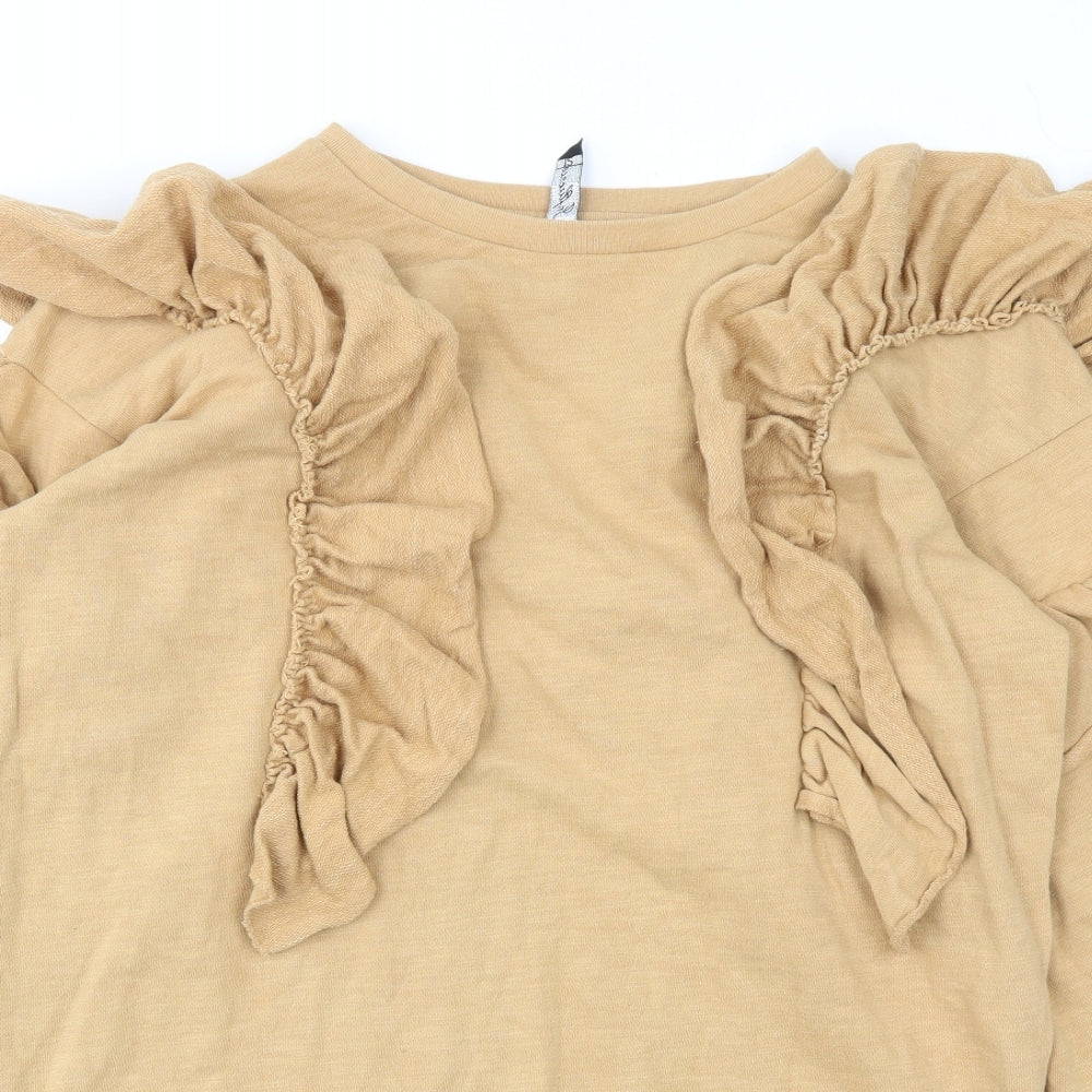 Influence Womens Brown   Pullover Jumper Size 12