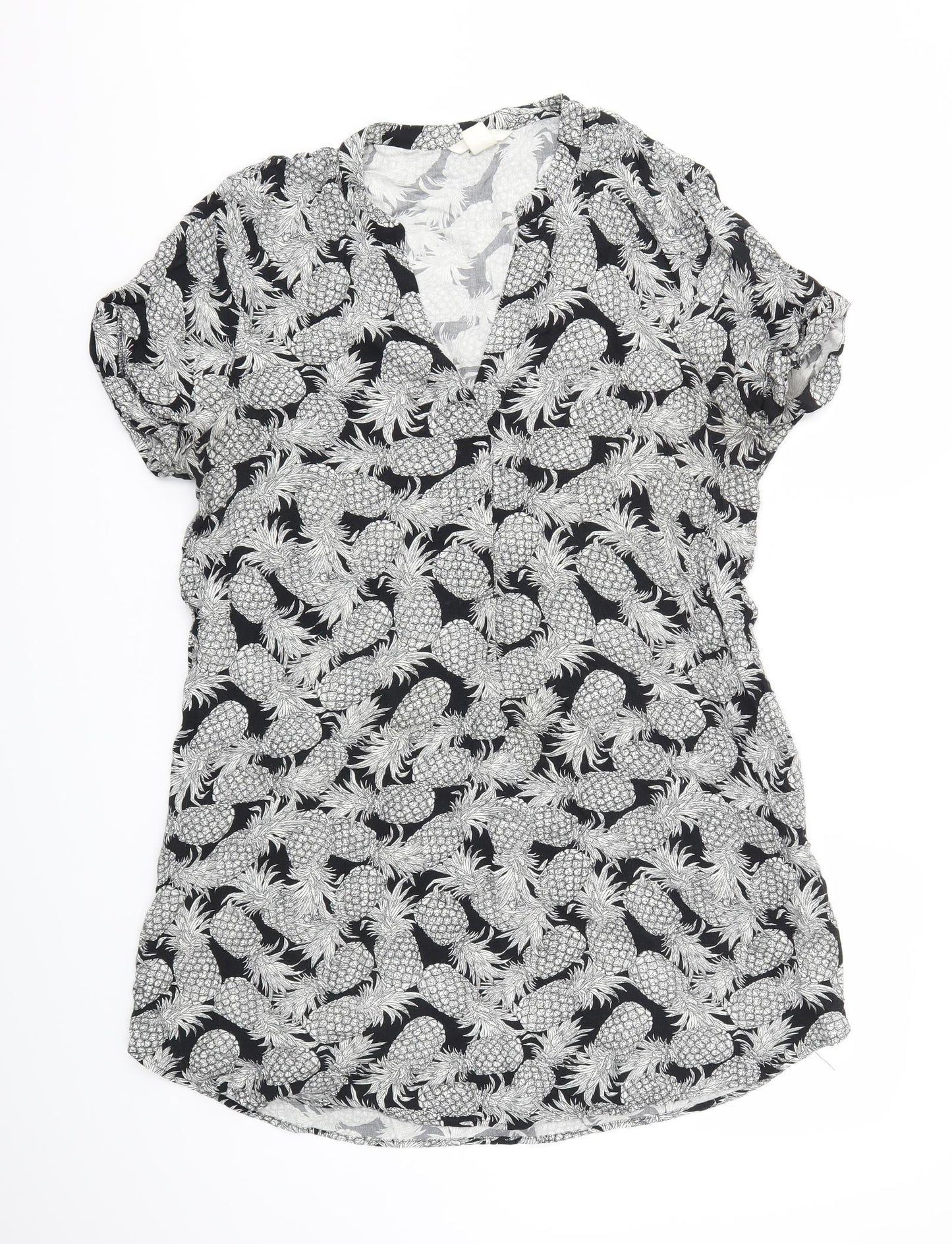 H&M Womens Black   Fit & Flare  Size 10
