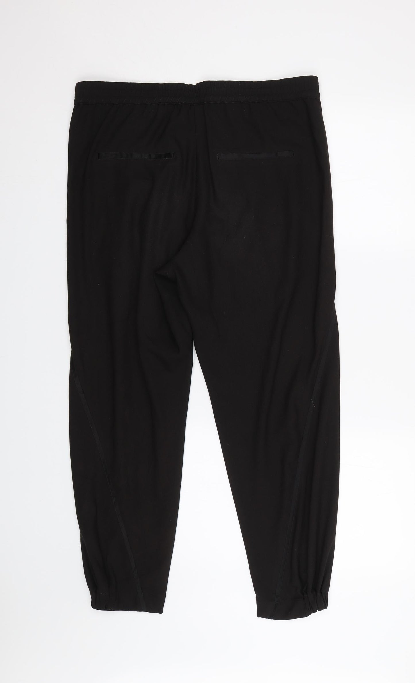 Six Ames Womens Black   Trousers  Size 38 L24 in