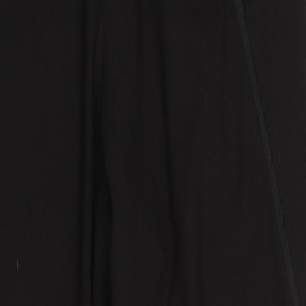 Six Ames Womens Black   Trousers  Size 38 L24 in