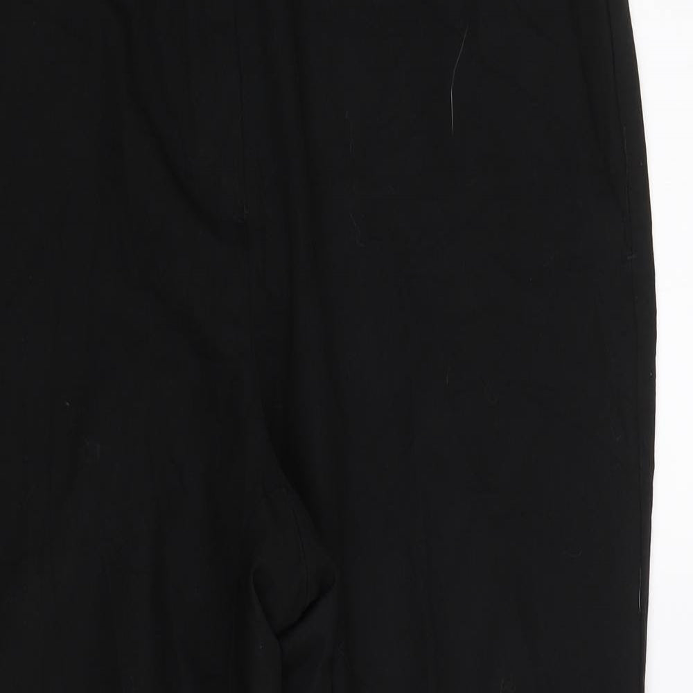 Womens UK Size 12 NEXT Regular Fit  Black Trousers