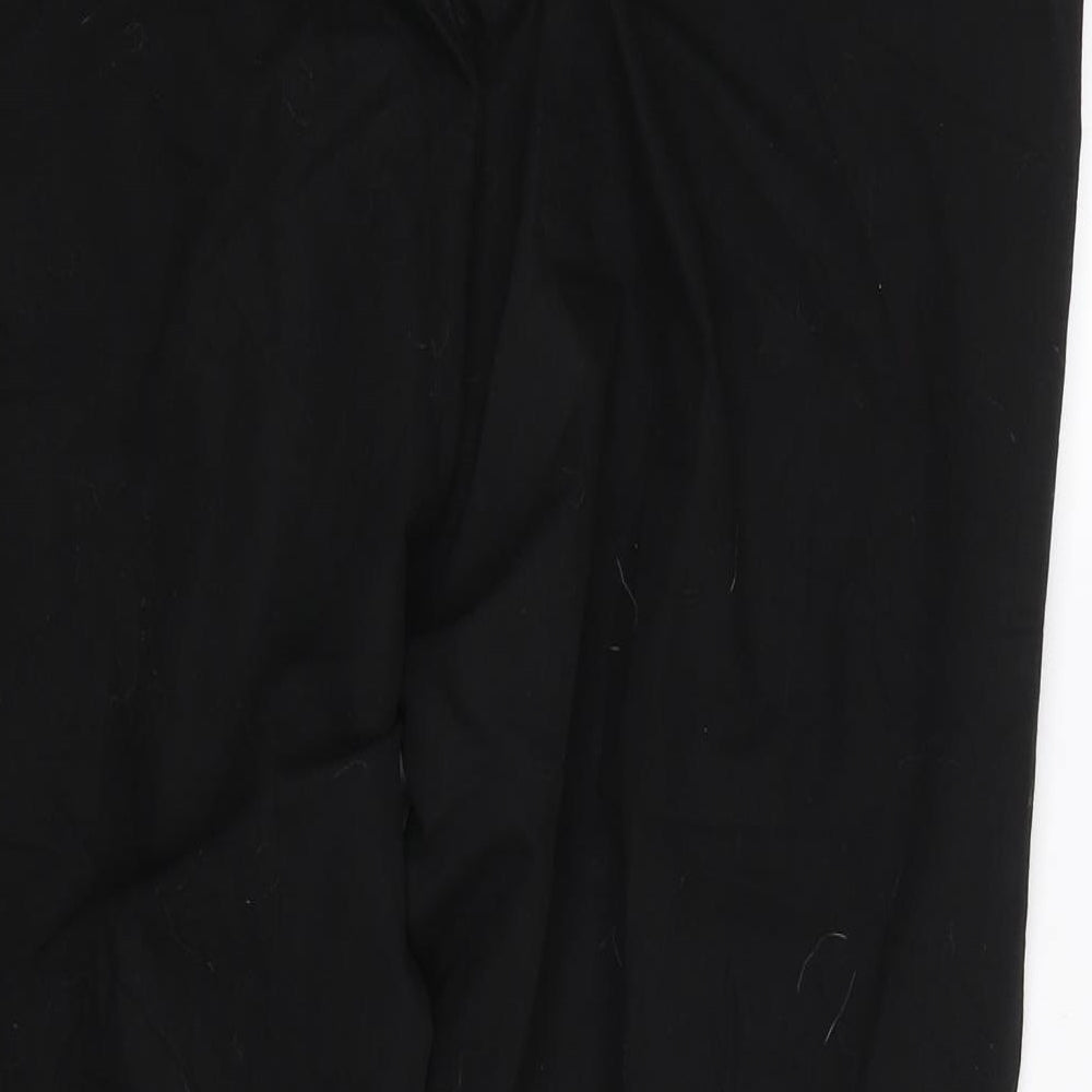 Womens UK Size 12 NEXT Regular Fit  Black Trousers