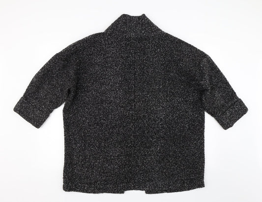 New Look Womens Black   Overcoat Coat Size 10