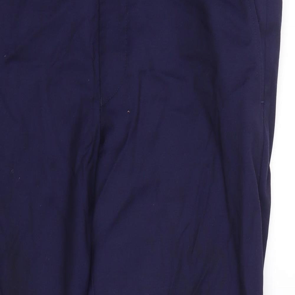 Paul Costelloe Mens Blue   Dress Pants Trousers Size 32 L25 in