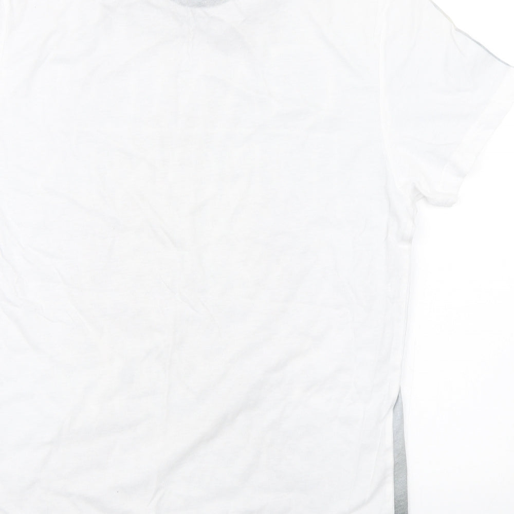Mens UK Size S Cedar Wood State White  T-Shirt