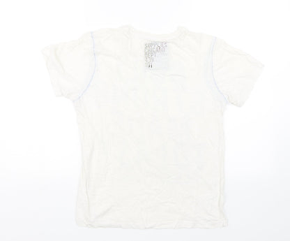 Angelo Litrico Mens White    T-Shirt Size S
