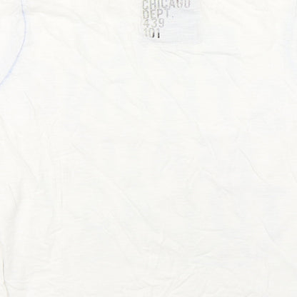 Angelo Litrico Mens White    T-Shirt Size S