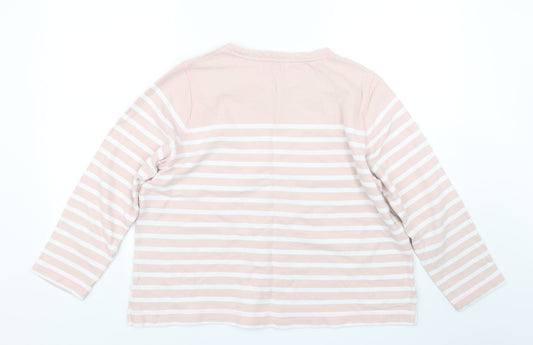 Womens UK Size 16 M&S Pink Pullover Jumper