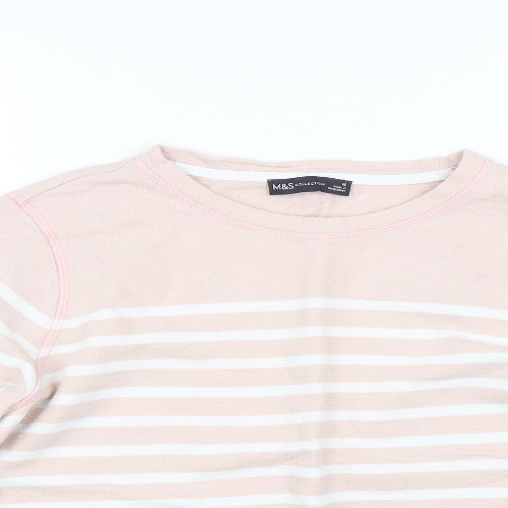Womens UK Size 16 M&S Pink Pullover Jumper