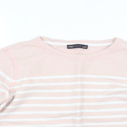 Womens UK Size 16 M&S Pink Pullover Jumper