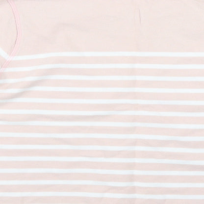 Womens UK Size 16 M&S Pink Pullover Jumper