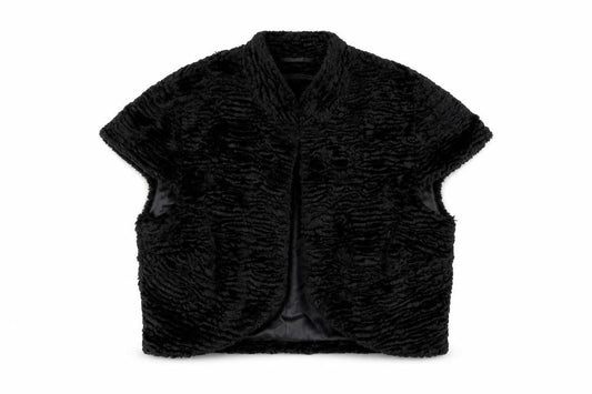 Womens UK Size 10 Monsoon Black Cape Jumper