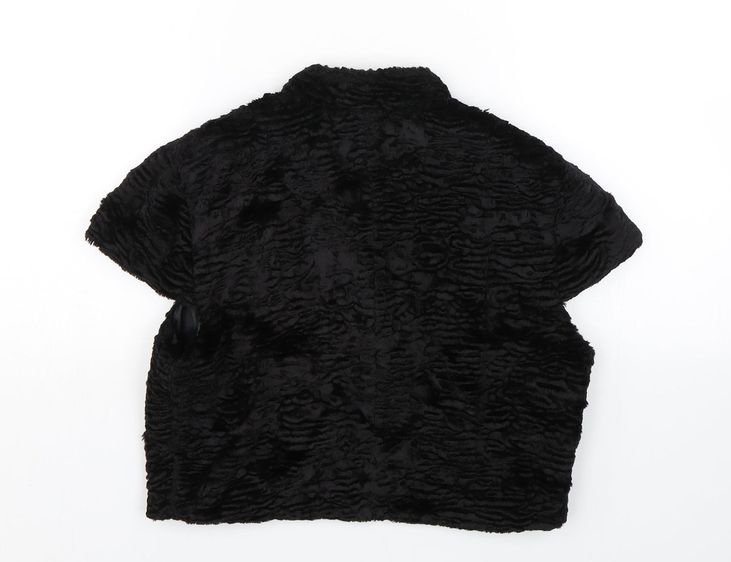 Womens UK Size 10 Monsoon Black Cape Jumper