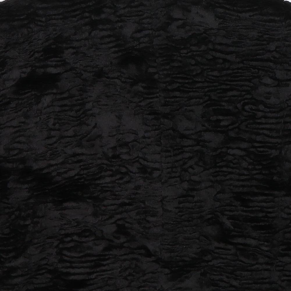 Womens UK Size 10 Monsoon Black Cape Jumper