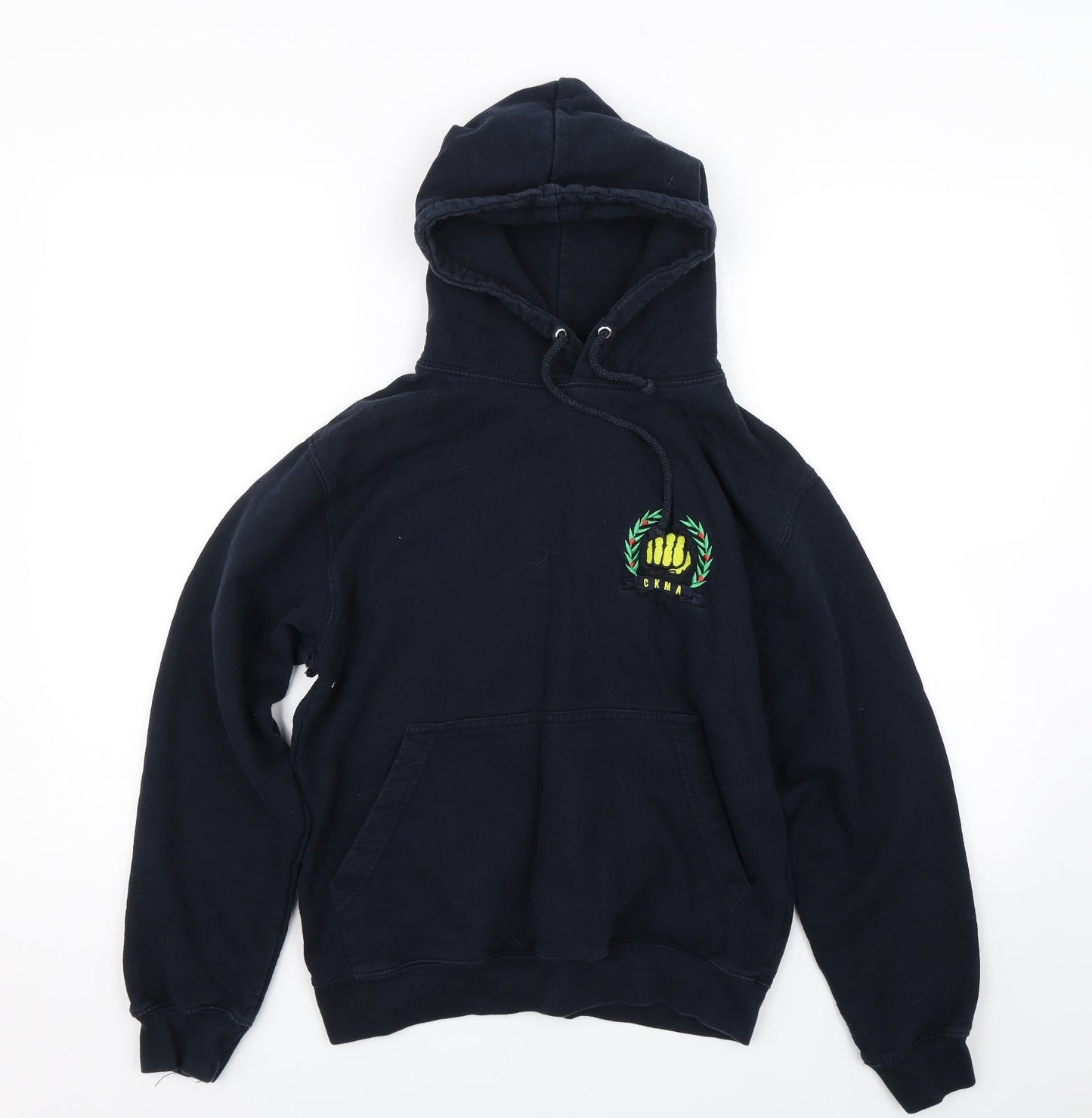Awdis Boys Blue   Pullover Hoodie Size 12-13 Years