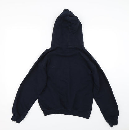 Awdis Boys Blue   Pullover Hoodie Size 12-13 Years