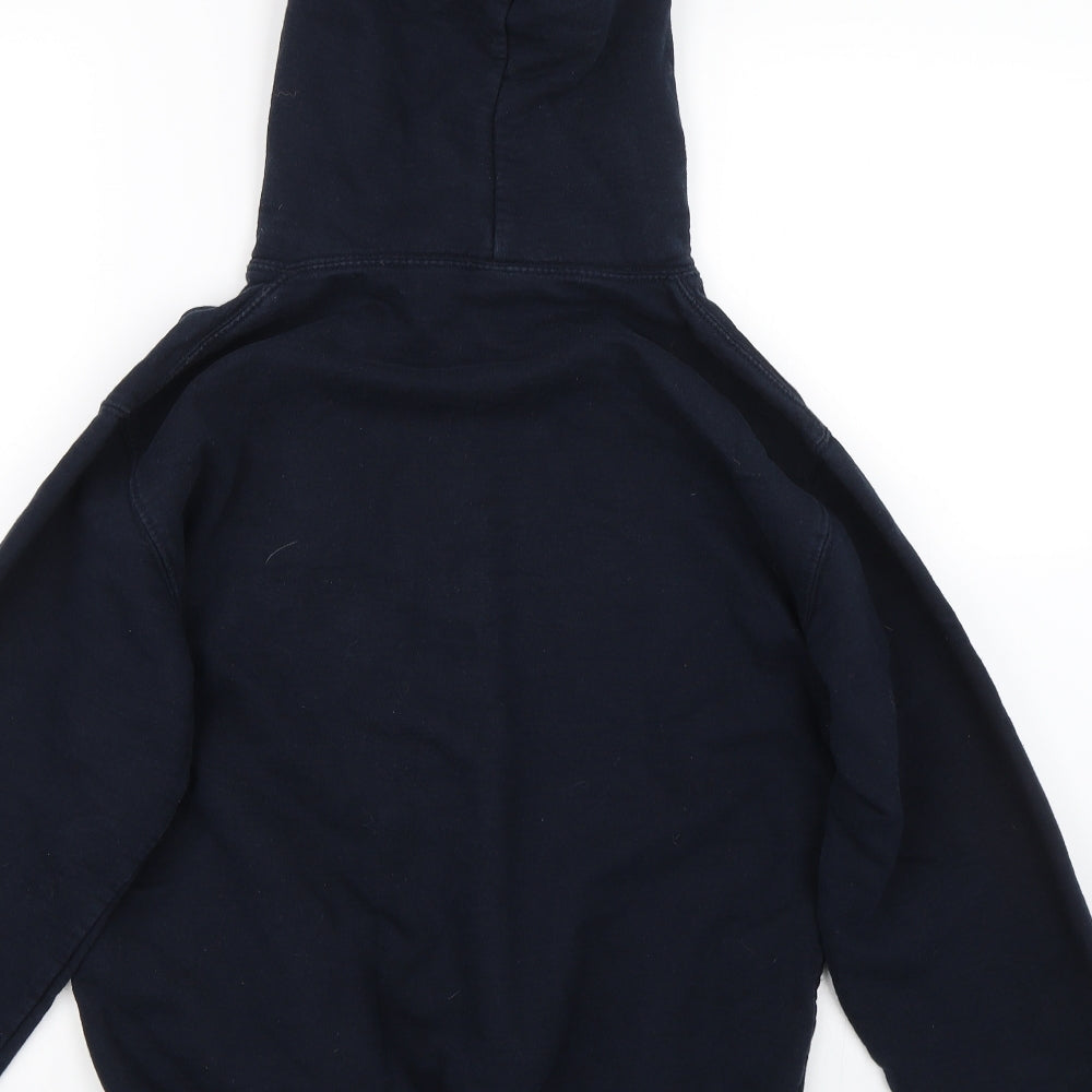 Awdis Boys Blue   Pullover Hoodie Size 12-13 Years