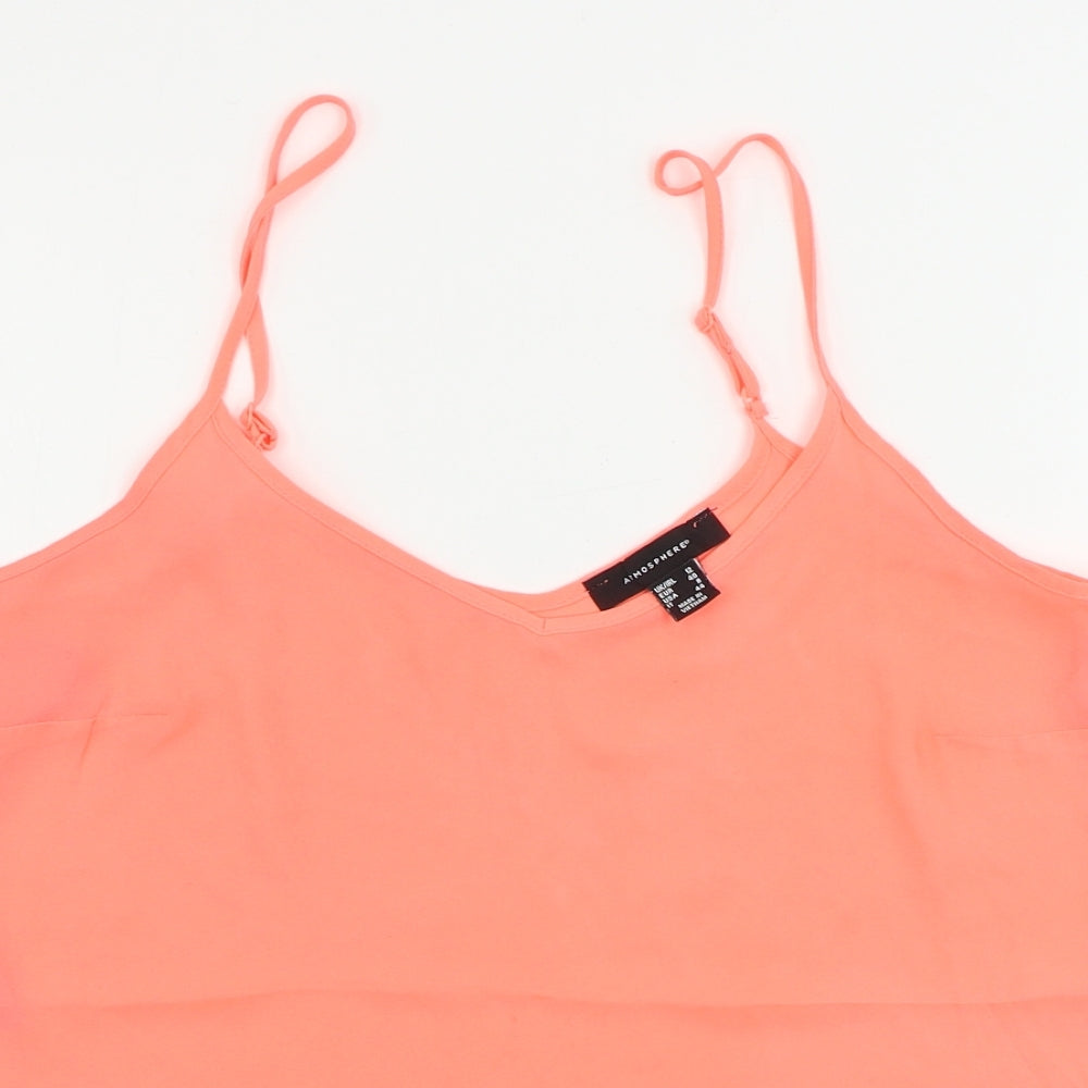 Womens UK Size 12 Atmosphere Pink Basic Blouse