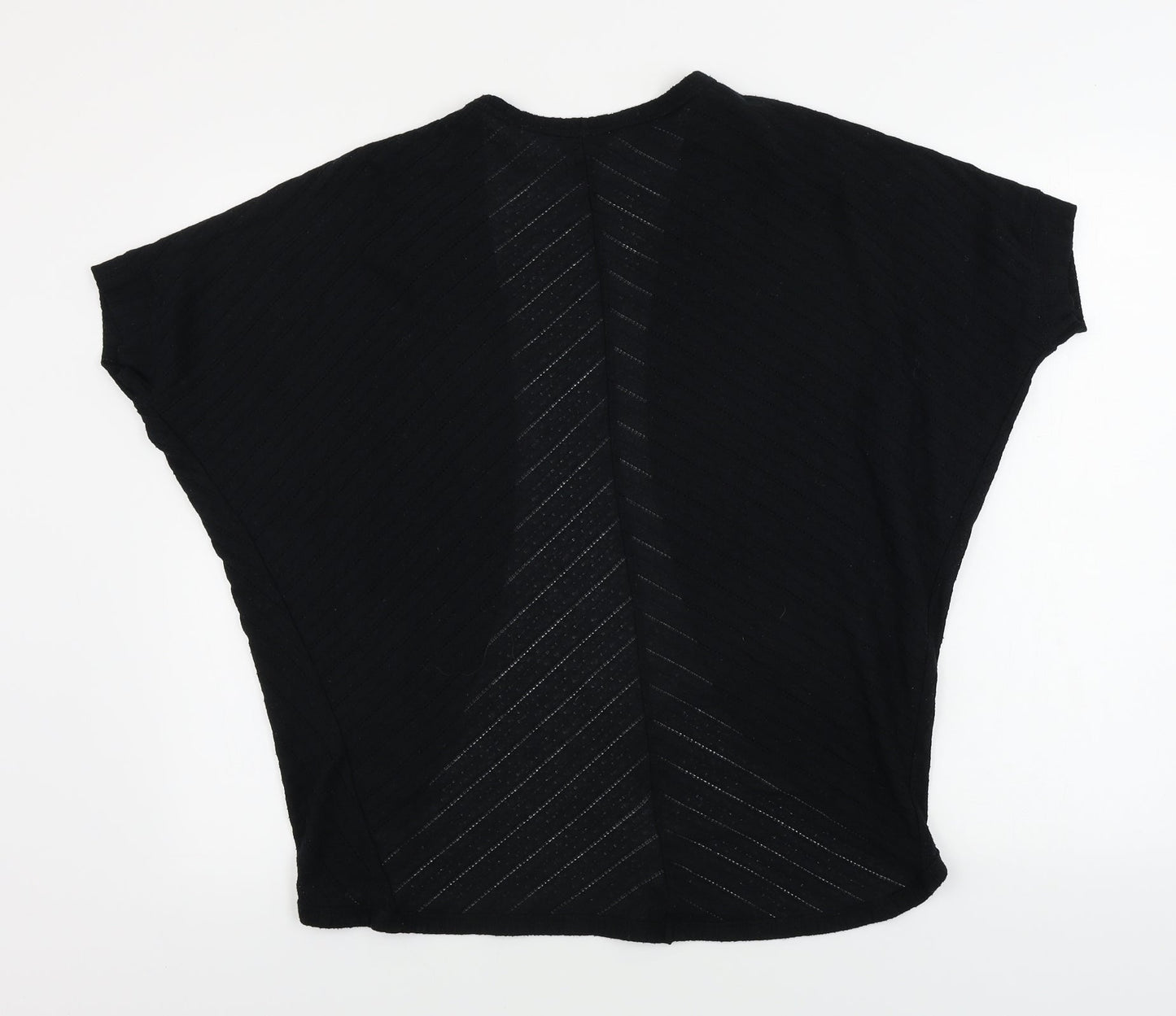 Womens UK Size M aeropostale Black Cardigan Jumper